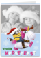 minion kerstkaart vrolijk kerstfeest