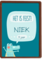 een feestelijke krokodil