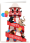 verjaardagskaart jongen meisje tiener happy birthday folio