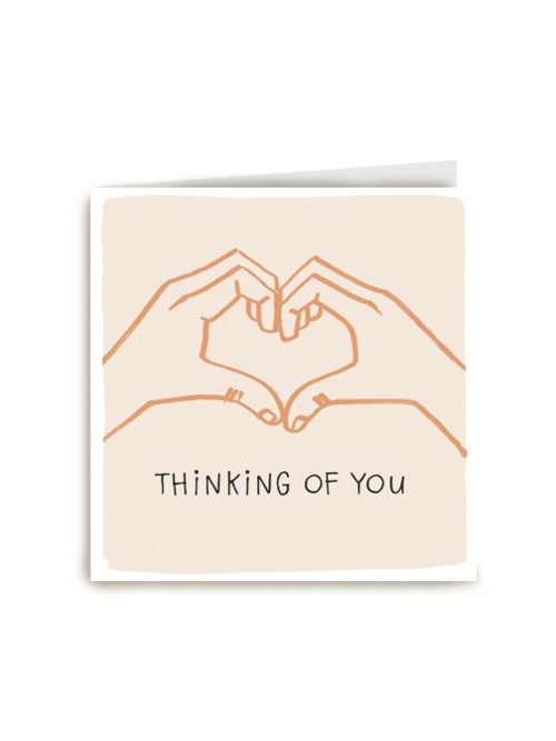 Zomaar kaart thinking of you