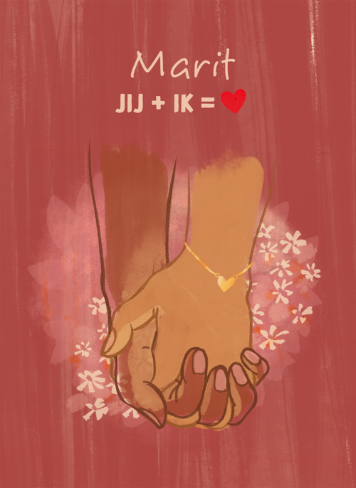 Houten Kaart Valentijn | Houten Kaart Hallmark | Valentijn | Valentijn Jij Ik Liefde