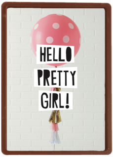 geboorte dochter hello pretty girl