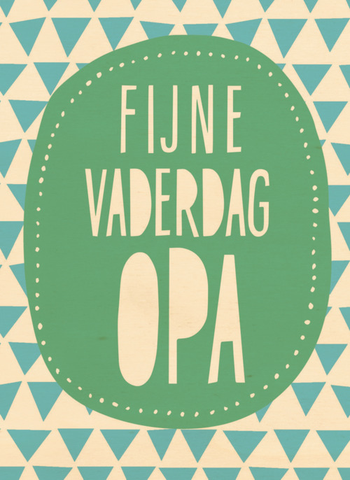 Houten Kaart Vaderdag | Hallmark | Houten Kaart Hallmark | Vaderdag | Vaderdag Hip Fijne Vaderdag Opa