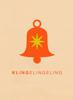 Kerstkaart klok klingeling