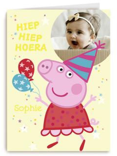 Peppa Pig Hiep Hiep Hoera Foto