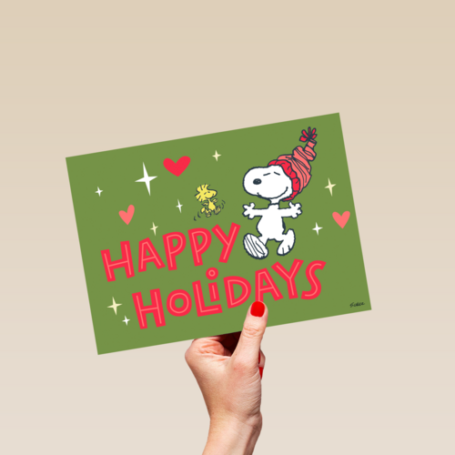 Peanuts Snoopy Happy Holidays