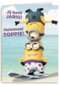 minions Stuart en Dave jij bent jarig helemaal toppie