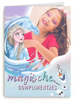 Frozen compliment fotokaart Elsa