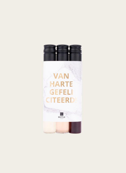 Proevewijntje Van Harte Gefeliciteerd | Geven Is Leuker Cadeau Drank En Eten |