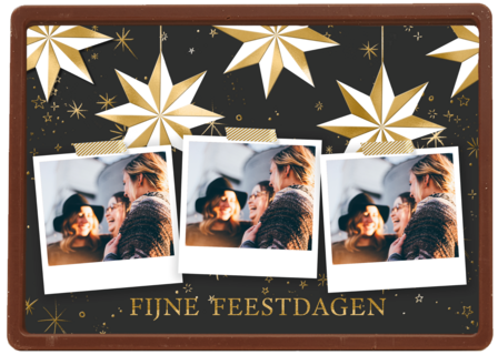 Fijne feestdagen zakelijk fotokaart