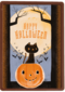 Happy Halloween Cat Pumpkin