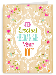 bloemetjes speciaal bedankje voor jou