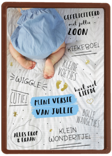 gefeliciteerd met de miniversie van jullie