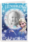 fotokaart frozen uitnodiging elsa