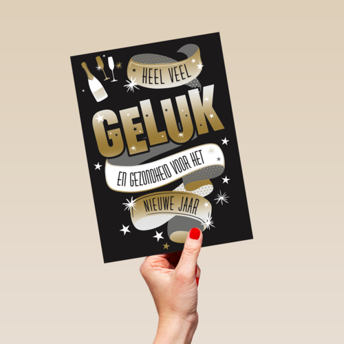 nieuwjaar hip heel veel geluk en gezondheid voor het nieuwe jaar
