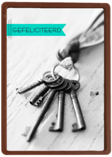 zwart wit foto sleutelbos