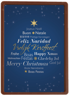 meertalige kerstboom