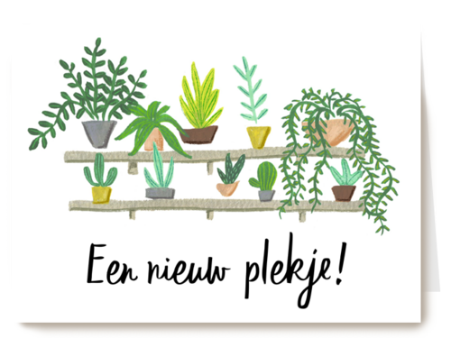 een nieuw plankje voor je planten