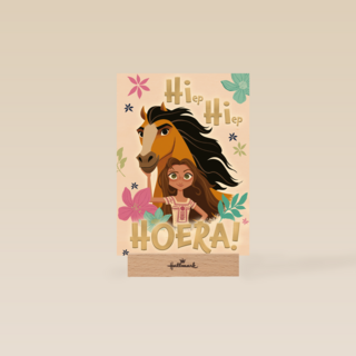 hiep hiep hoera spirit verjaardagskaart
