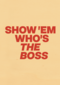 goed gedaan kaart andc show them who is boss