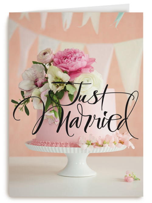 just married getrouwd