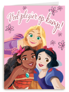 Veel plezier op kamp Disney Princessen