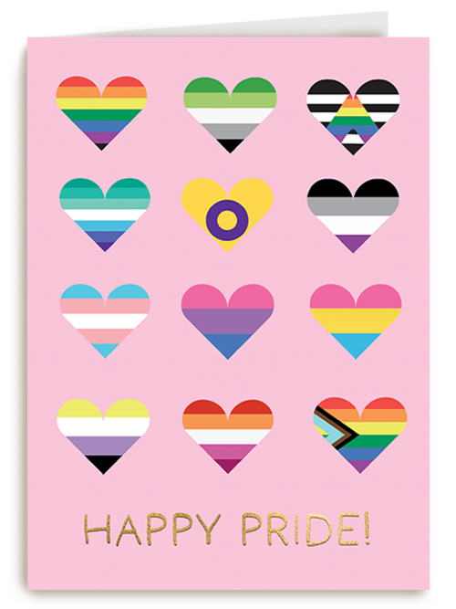 Happy Pride hearts
