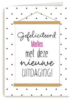 gefeliciteerd banner
