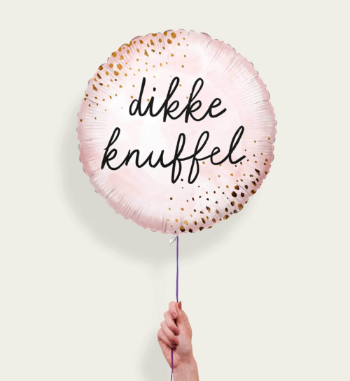 Ballon Dikke Knuffel Roze Eco