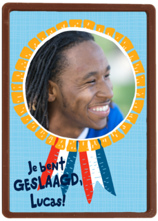 Geslaagd Lintje Fotokaart
