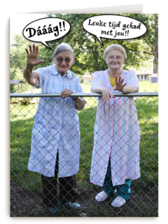 twee dames op leeftijd daaag leuke tijd gehad met jou