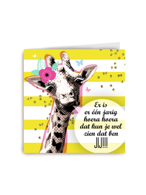 giraffe verjaardag