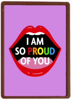 I am so proud of you lips