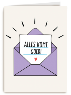 Sterktekaart Alles komt goed