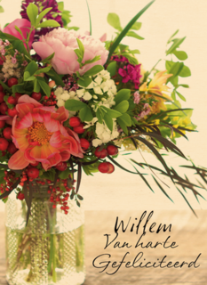 bloembos gefeliciteerd