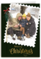 Kerst Foto postzegel