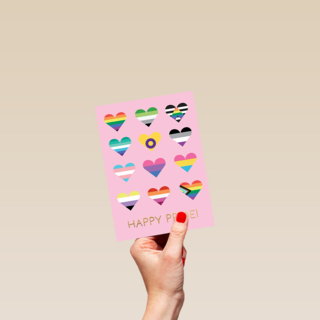 Happy Pride hearts