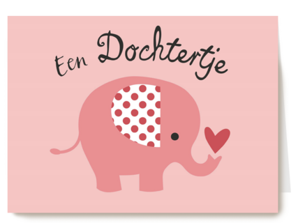 Geboorte Baby Meisje olifant