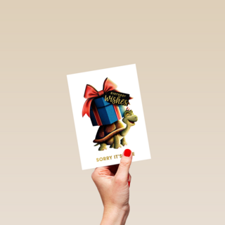 folio sorry its late turtle with present