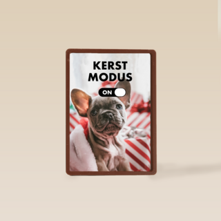 hallmark kerstkaart kerstmodus on