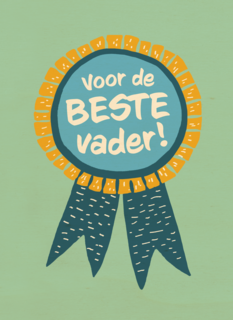 Rozet voor de beste vader