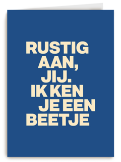 Rustig aan AndC