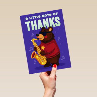Bedankt A Little Note Of Thanks