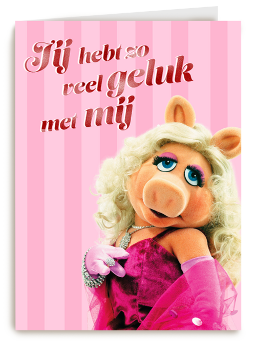 Muppets Miss Piggy Valentijn