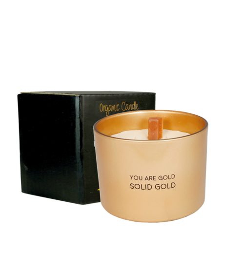 My Flame Geurkaars You Are Gold Solid Gold