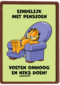 Garfield met pensioen
