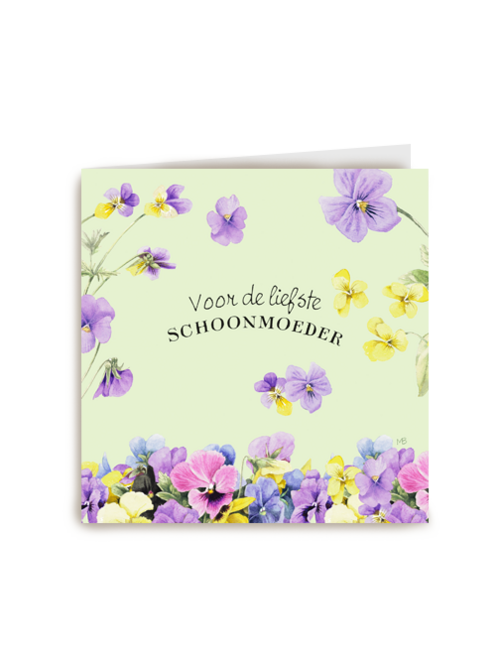 Voor de liefste schoonmoeder Marjolein Bastin
