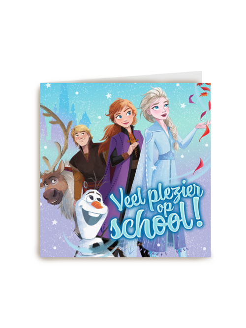 Veel plezier op school met Frozen