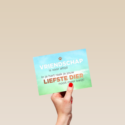 in je hart raak je je liefste dier nooit meer kwijt