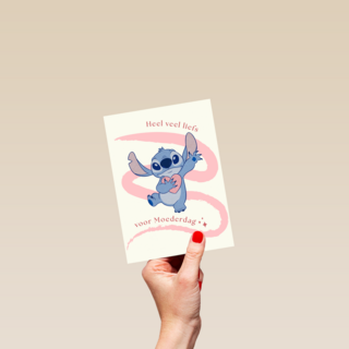 Heel veel liefs Moederdag Disney Stitch